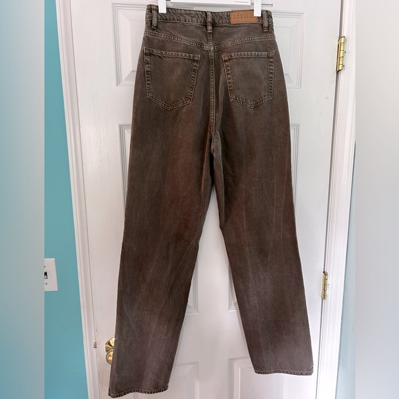 Pacsun Light Brown 90’s Boyfriend Jeans - Picture 2 of 4